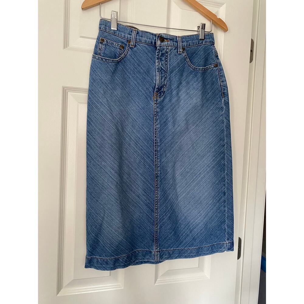 Vintage Y2K Harold's Jean Skirt size 2